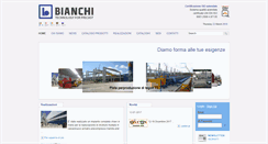 Desktop Screenshot of bianchicasseforme.it
